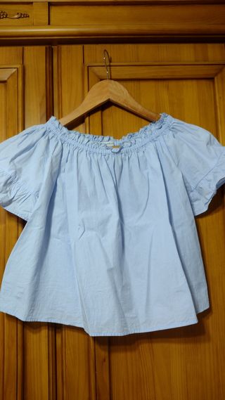 Blusa celeste