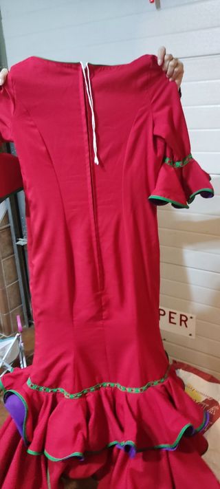 Traje de flamenca 