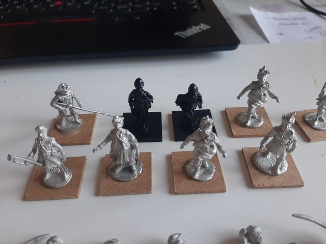 Soldatini 35mm coloniali britannici in metallo