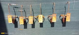 Apliques vintage años 50.