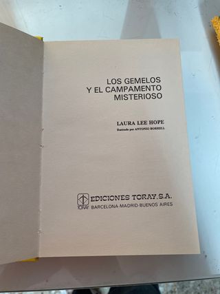 libro Los Gemelos