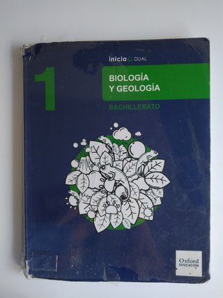 Libro Biología y Geología Primero Bach
