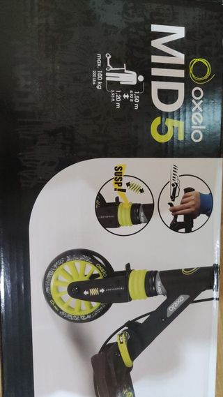 Patinete Oxelo con caja