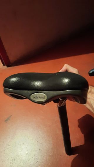 Sillín bici con tija Selle Royal adulto