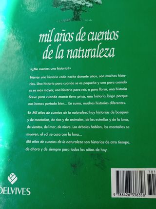 Libro Mil años de cuentos naturaleza