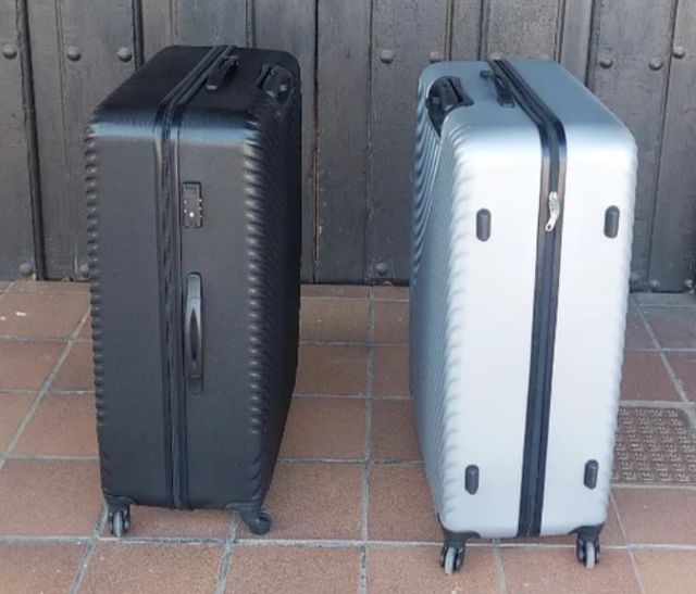 Maleta super ligera  gris