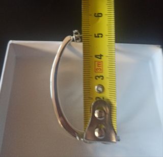 Pendientes Aro Vidal de Plata 1 Ley 925