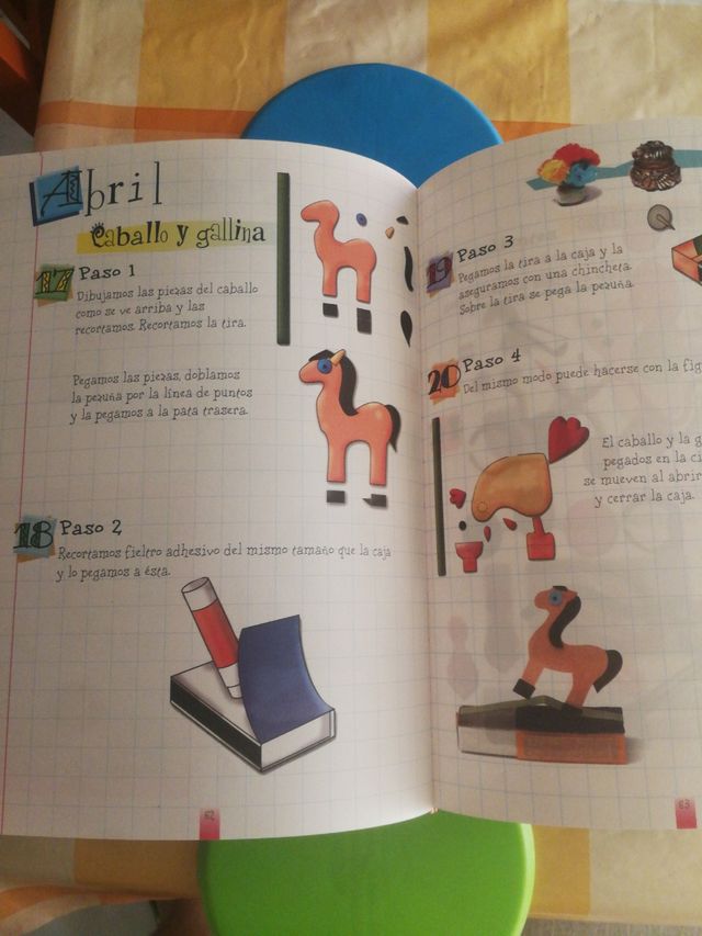 libro manualidades infantil