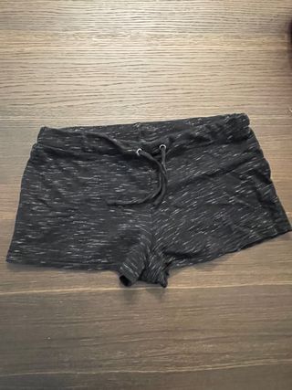 Shorts a vita bassa in felpa leggera