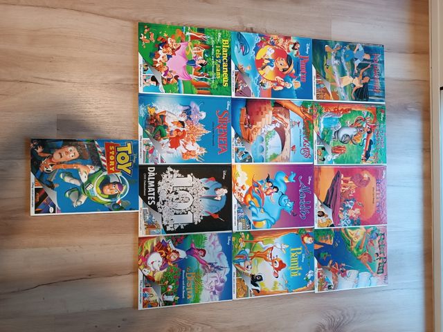 Colección 13 libros películas Disney InglésCatalán