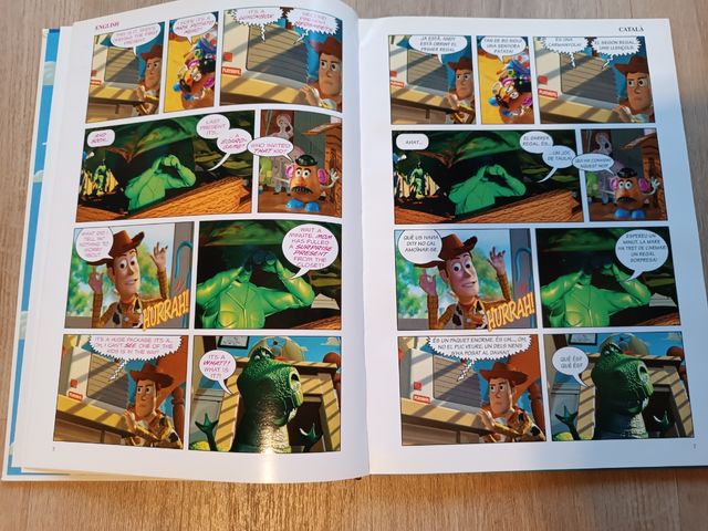 Colección 13 libros películas Disney InglésCatalán