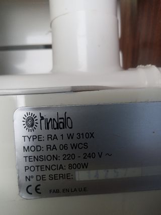 Radiador emisor térmico bajo consumo