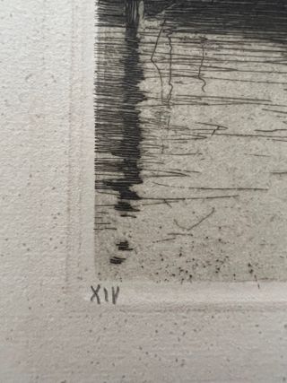 Willem Witsen(1860-1923)-Aguafuerte firmado a mano