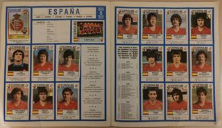 Album Panini España 82. Completo