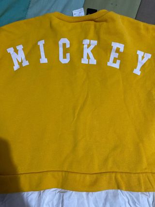 sudadera mickey niña talla 10