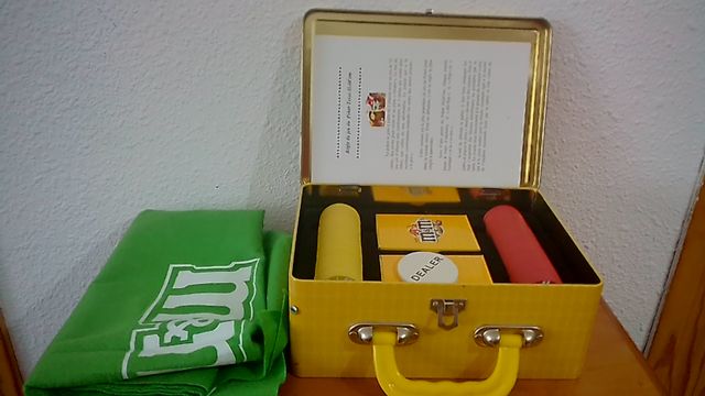Maletín poker m&m