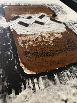 Pablo Serrano(1908-1985)-Litografía firmada a mano