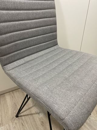 Silla de escritorio gris