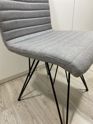 Silla de escritorio gris