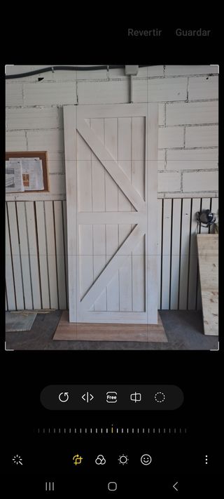 puerta corrediza granero