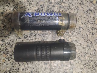 Capacitadores equipo música  1 faradio