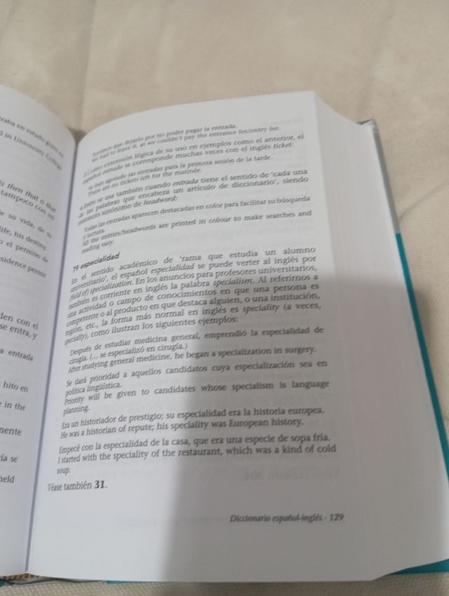 Diccionario -guia de traducción ingles