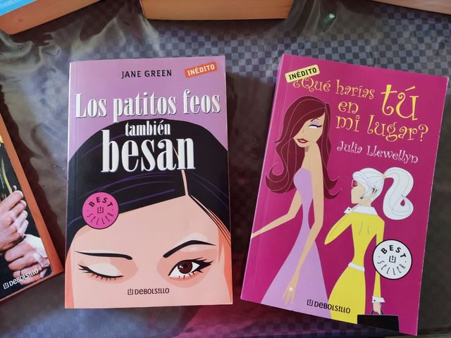 7 Libros variados diferentes generos