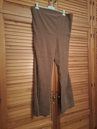 Traje de premamá antelina de pantalón 