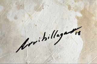 Fernando Arribillaga - Acrilico sobre lienzo XXL