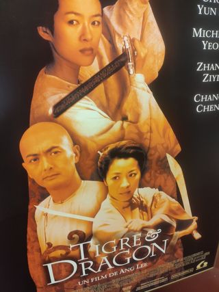 Cartel película Tigre y Dragón