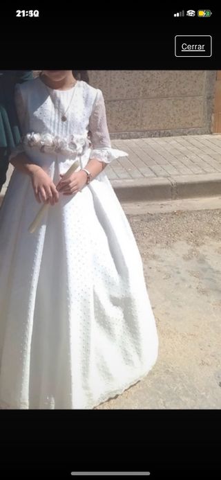 VESTIDO COMUNION