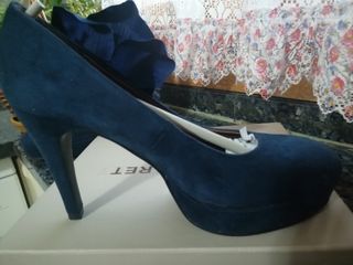 Zapatos señora de ante