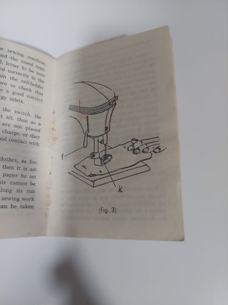 Instrucciones máquina de coser Eureka