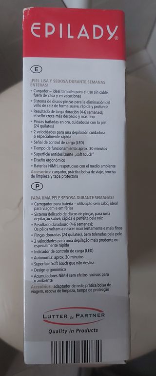 Depiladora Mujer Epilady Por Estrenar