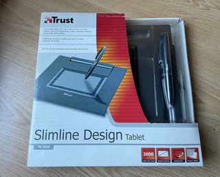 Tableta para dibujar y diseñar con lapiz
