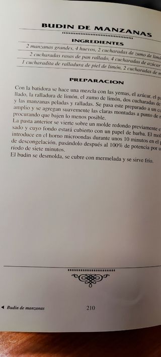 LIBRO COCINA SENCILLA CON MICROONDAS