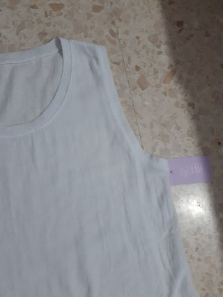 Vestido ibicenco blanco