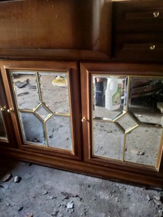Mueble vintage baño