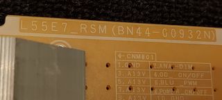 Fuente TV Samsung UE50RU7105K