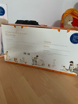 stokke bounce’n sleep - minicuna como nueva