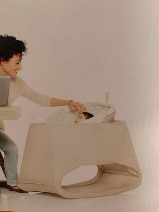 stokke bounce’n sleep - minicuna como nueva