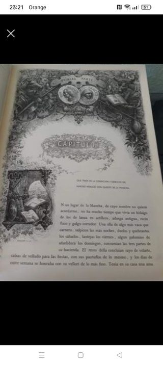 EL QUIJOTE DE CERVANTES