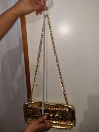 Borsa piccola Michael Kors dorata (oro)