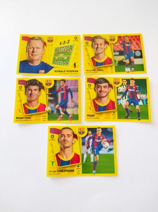 Pack Barcelona Liga Este Panini 2021 2022