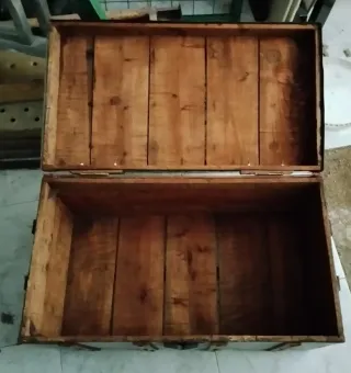 Baúl antiguo restaurado