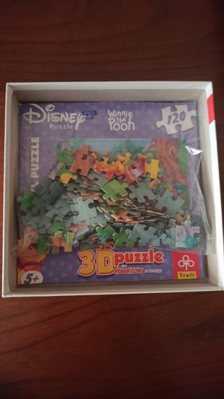 Dominó y Puzzle 3d Winnie the Pooh Disney