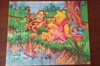 Dominó y Puzzle 3d Winnie the Pooh Disney