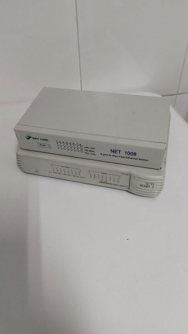 lote switch 3com /hub sky link