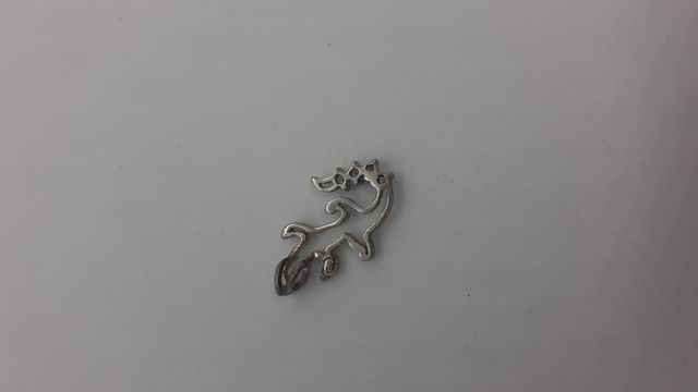 Ciondolo in argento lucertola