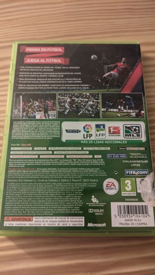 🇪🇦 Juego Xbox 360 fifa 12
